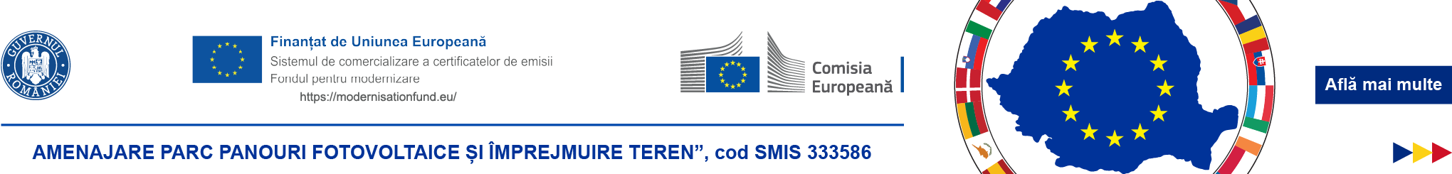 Banner - Proiect producție energie regenerabilă TERRAPREST SRL